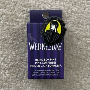 Loungefly Wednesday Addams Blind Box Glow-in-the-Dark Chase Pin